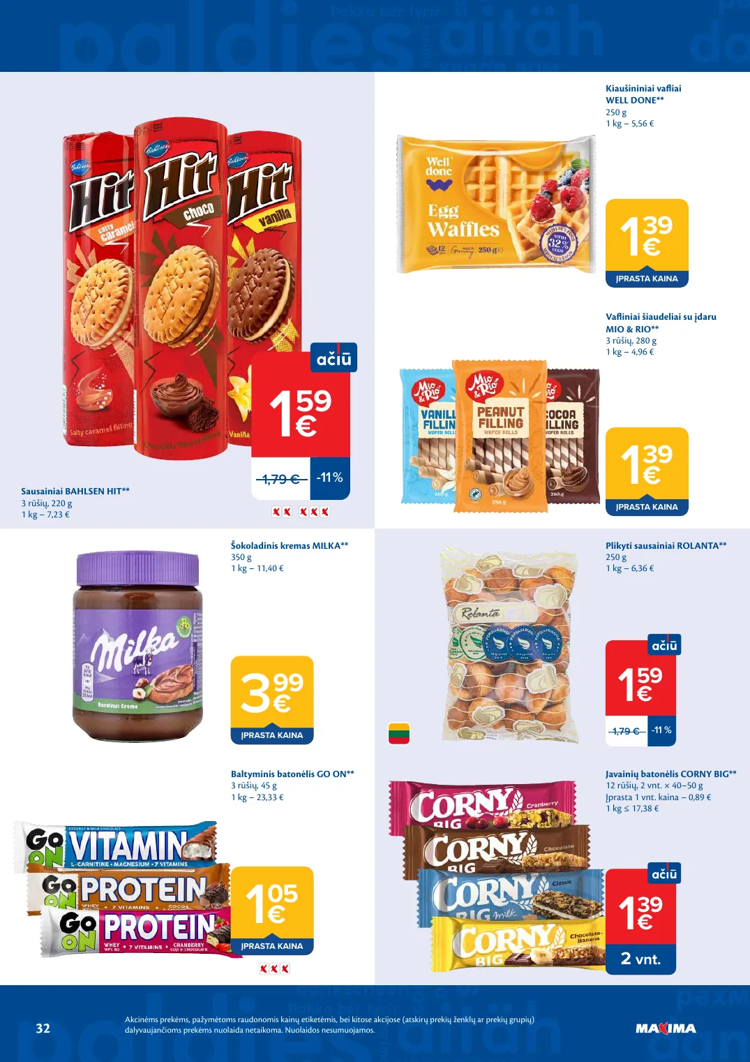 Maxima AČIŪ savaitinis leidinys Nr. 23 – p.32