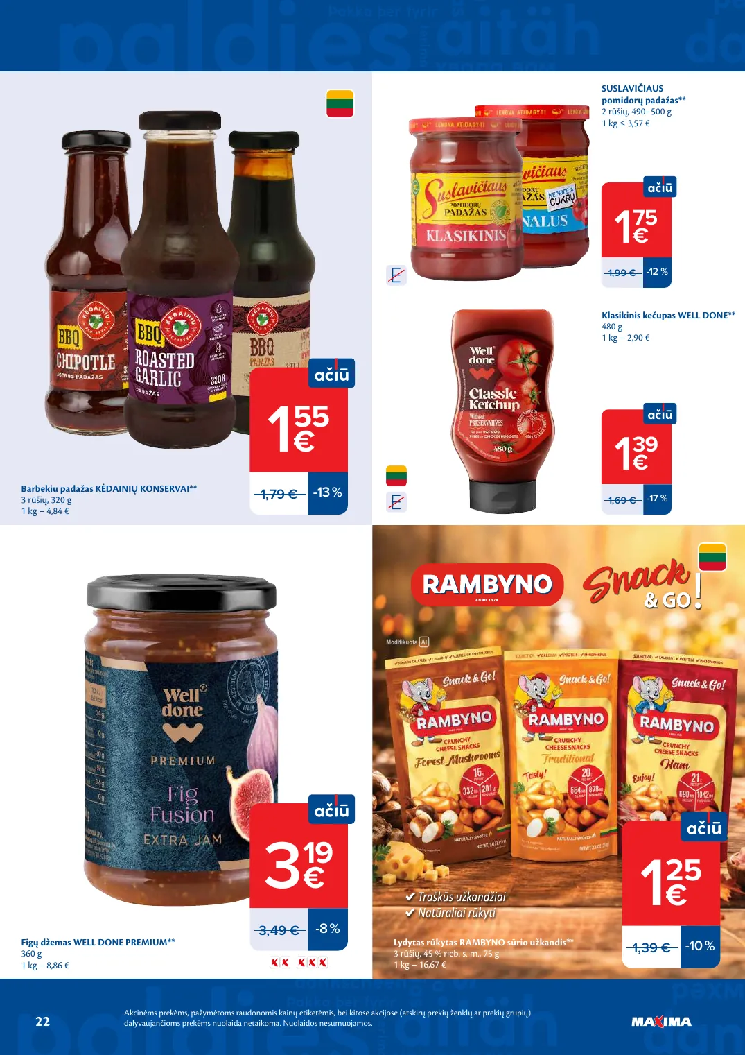 Maxima AČIŪ savaitinis leidinys Nr. 39 – p.22