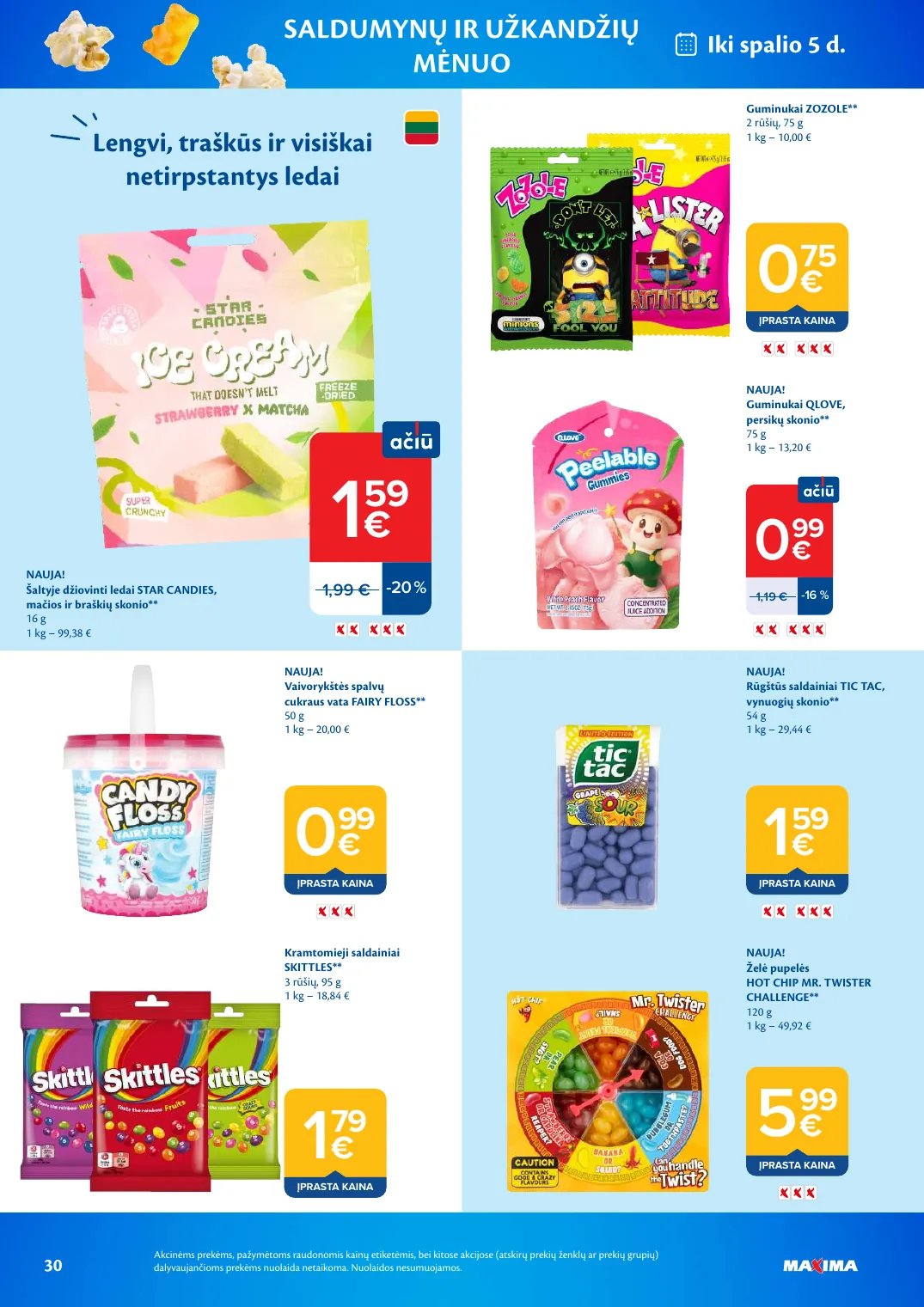 Maxima AČIŪ savaitinis leidinys Nr. 39 – p.30