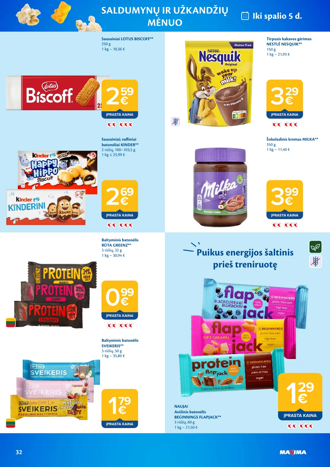 Maxima AČIŪ savaitinis leidinys Nr. 39 – p.32