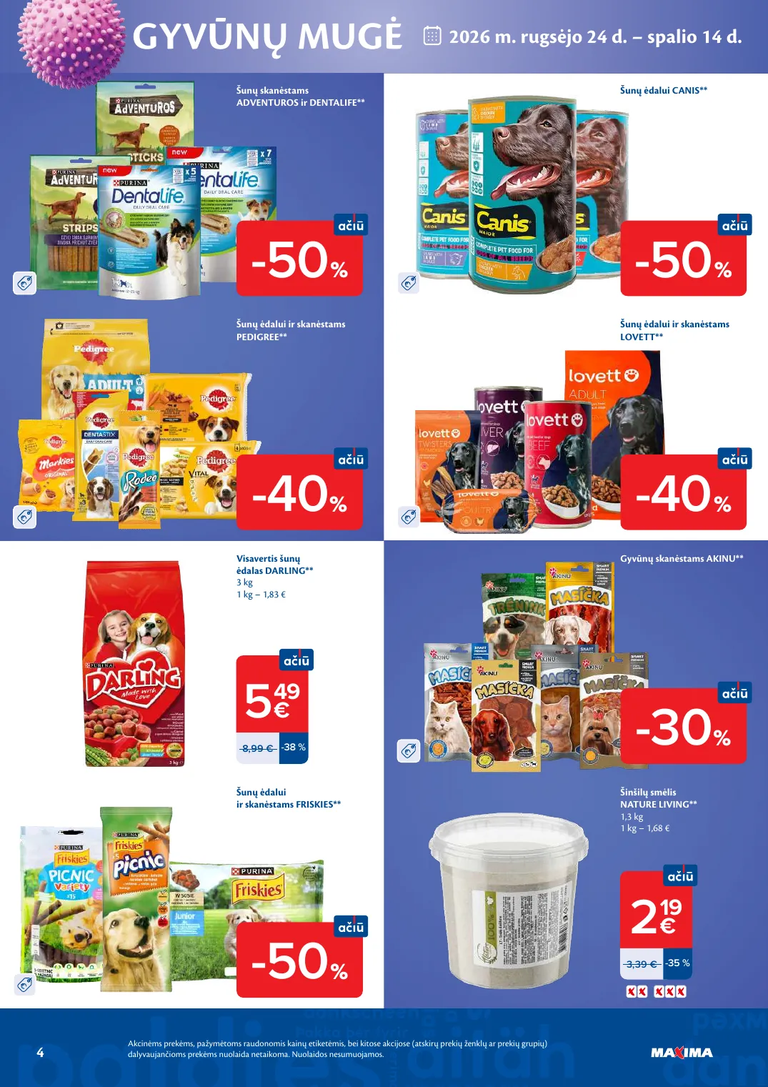 Maxima AČIŪ savaitinis leidinys Nr. 39 – p.4
