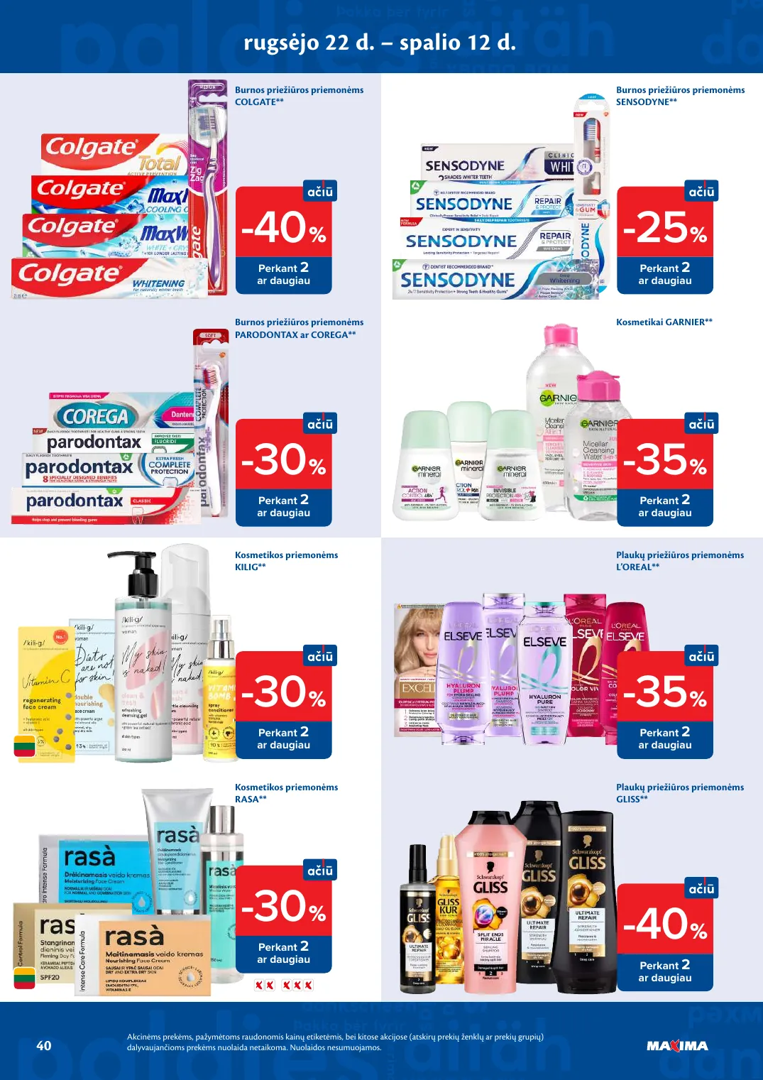 Maxima AČIŪ savaitinis leidinys Nr. 39 – p.40