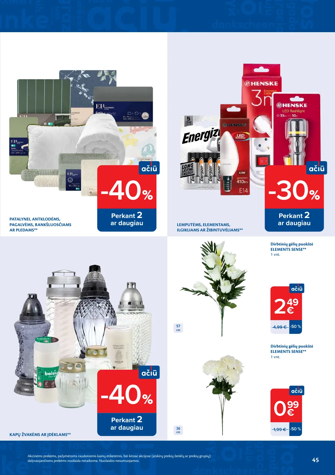 Maxima AČIŪ savaitinis leidinys Nr. 39 – p.45