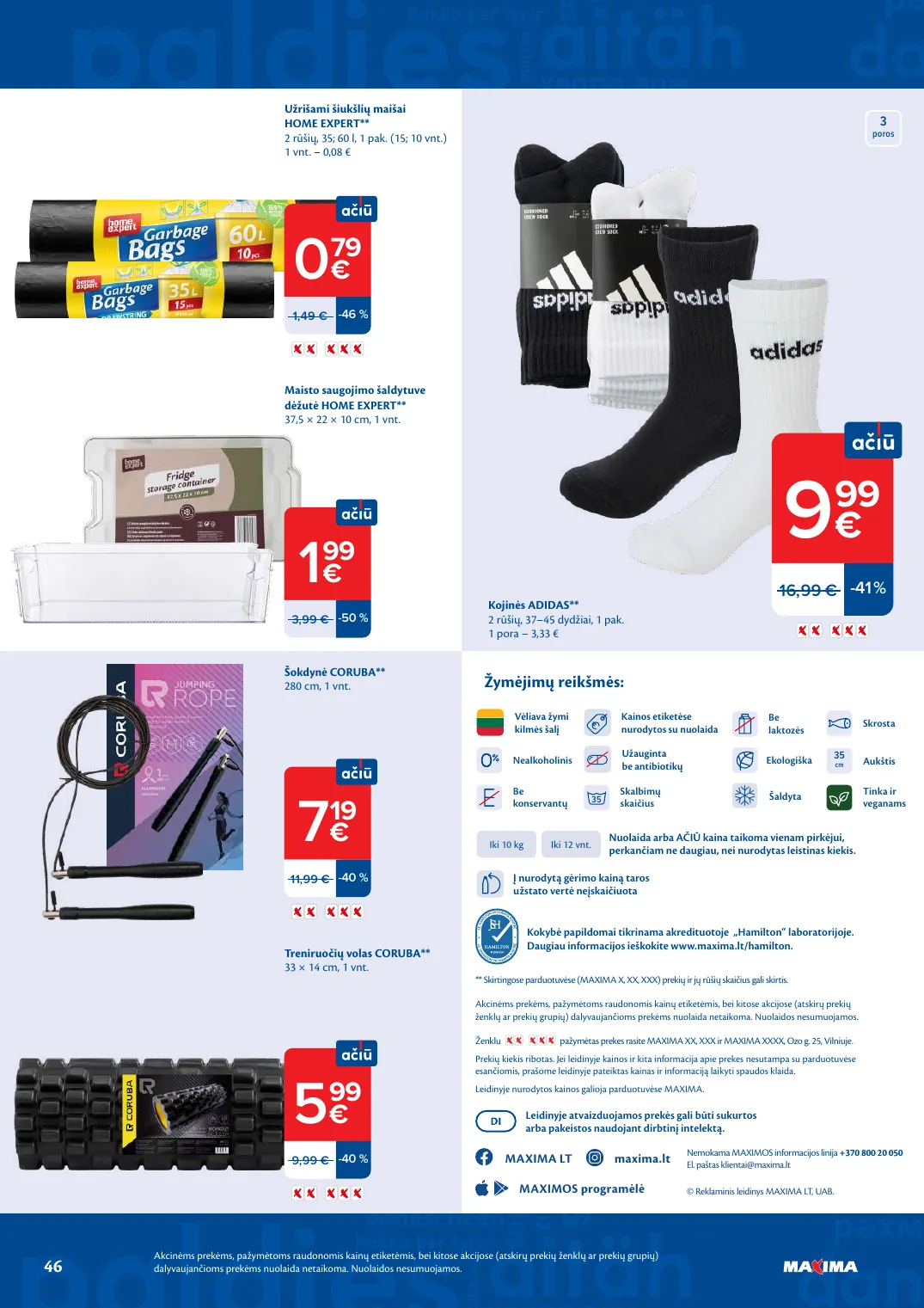 Maxima AČIŪ savaitinis leidinys Nr. 39 – p.46