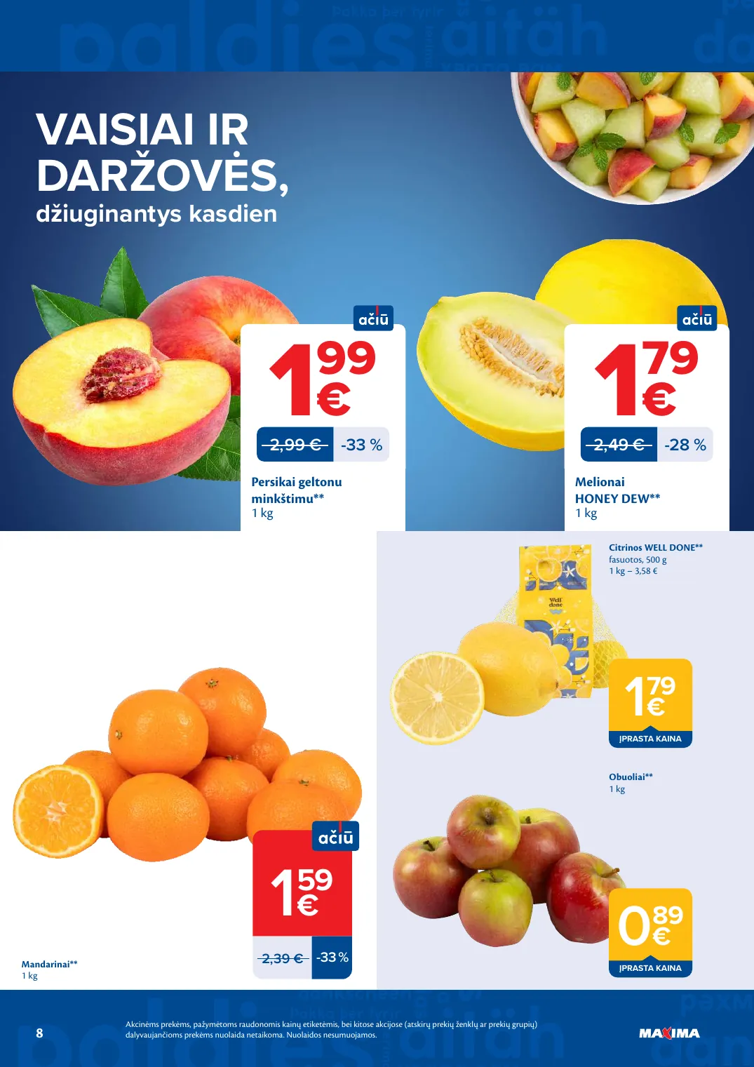 Maxima AČIŪ savaitinis leidinys Nr. 39 – p.8