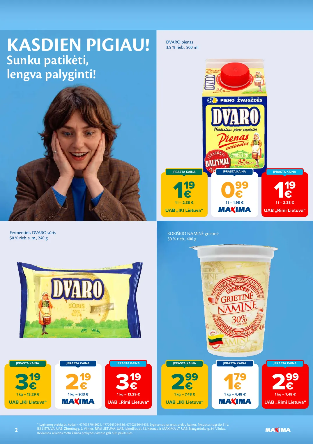 Maxima AČIŪ savaitinis leidinys Nr. 40 – p.2
