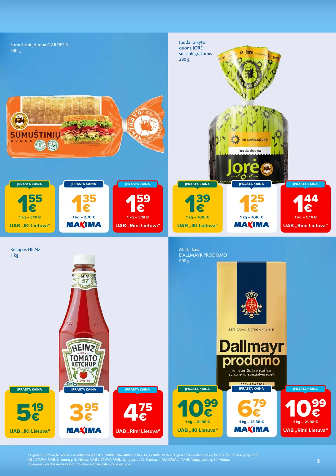 Maxima AČIŪ savaitinis leidinys Nr. 40 – p.3