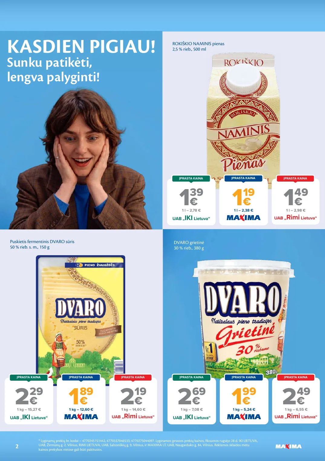 Maxima AČIŪ savaitinis leidinys Nr. 41 – p.2