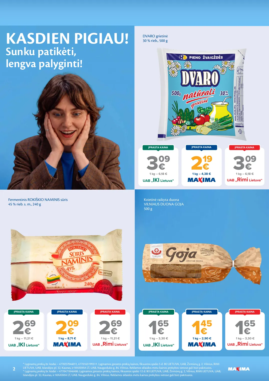 Maxima AČIŪ savaitinis leidinys Nr. 42 – p.2