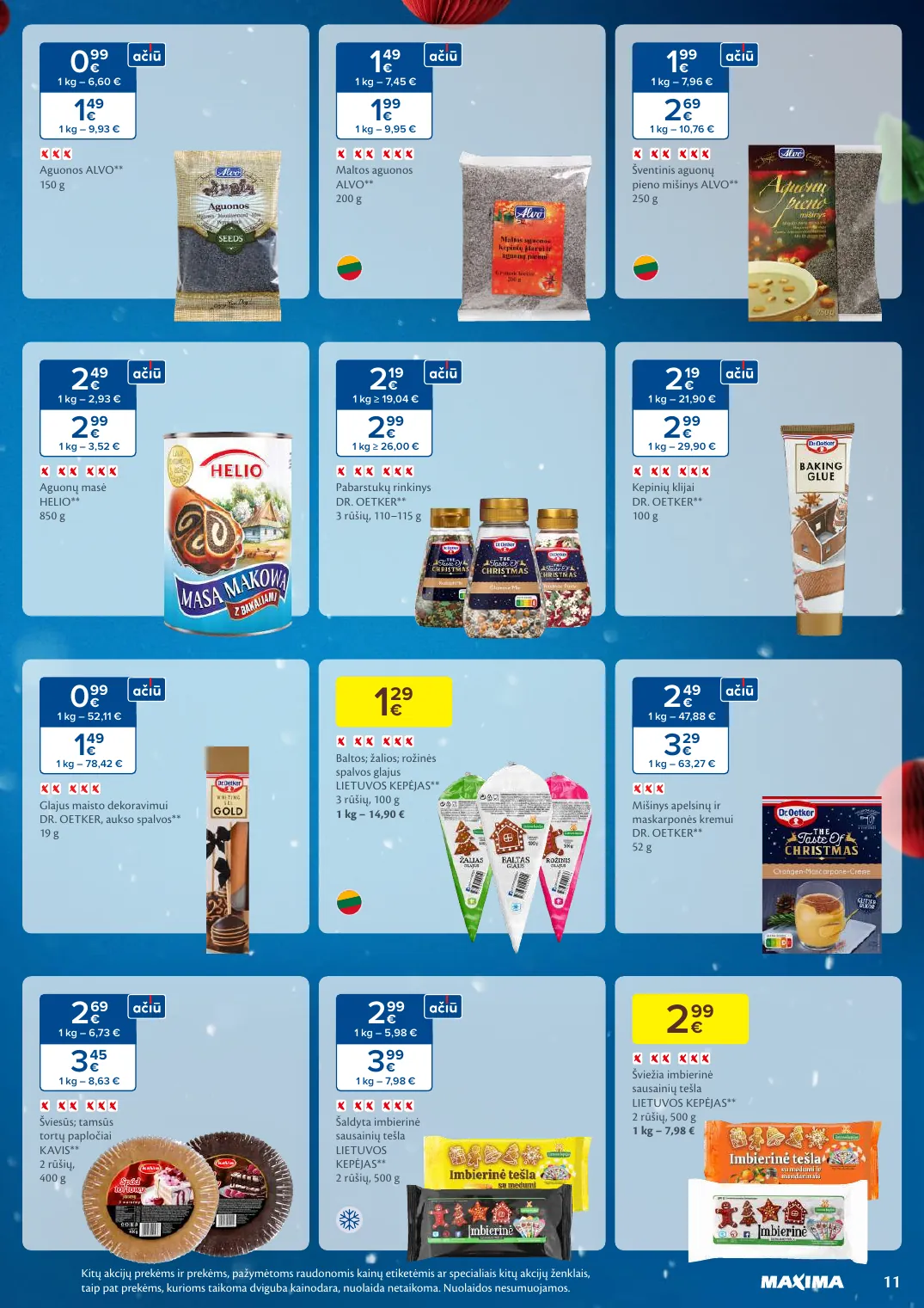 Maxima Daugiau laiko Kalėdoms – p.11