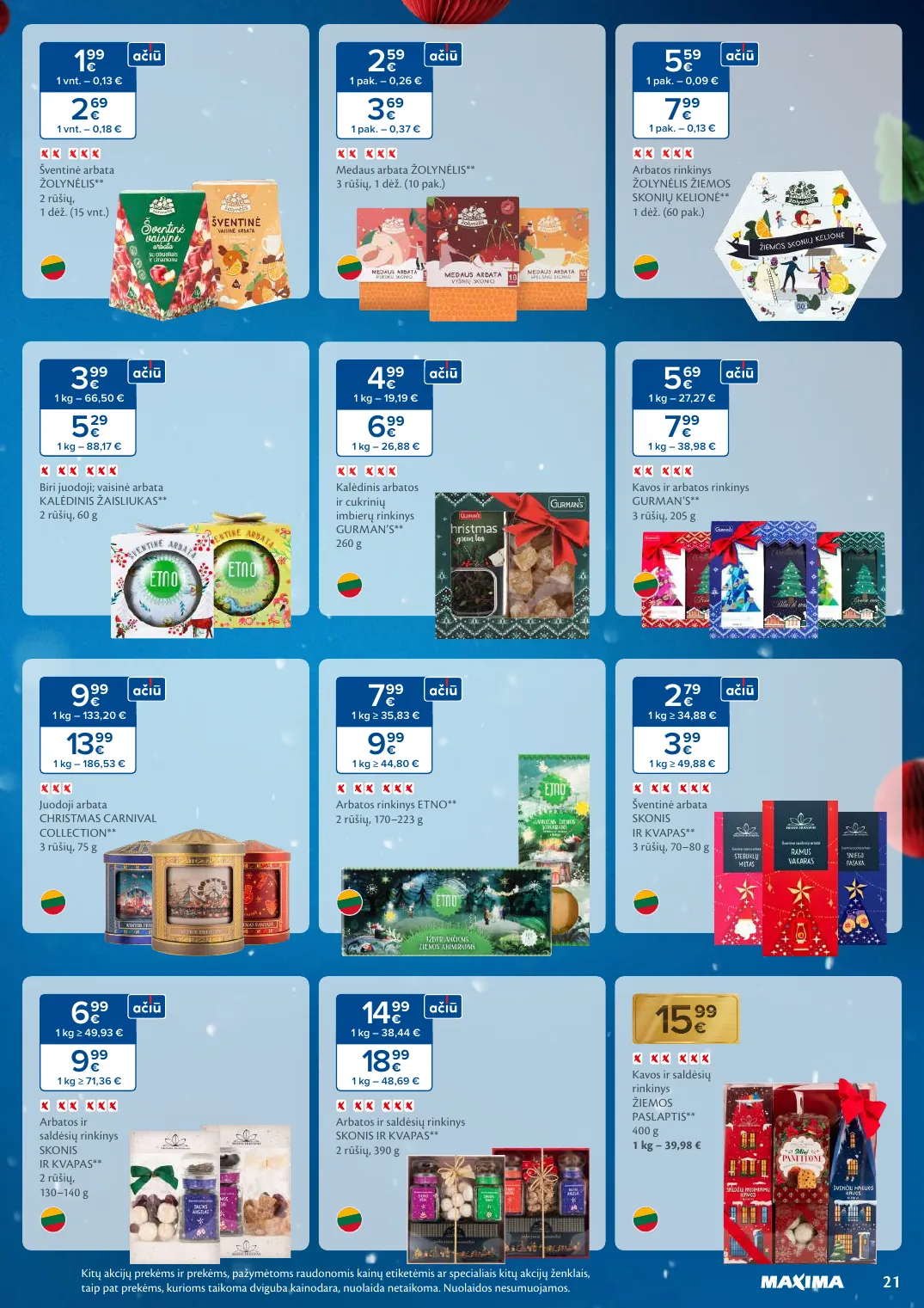 Maxima Daugiau laiko Kalėdoms – p.21