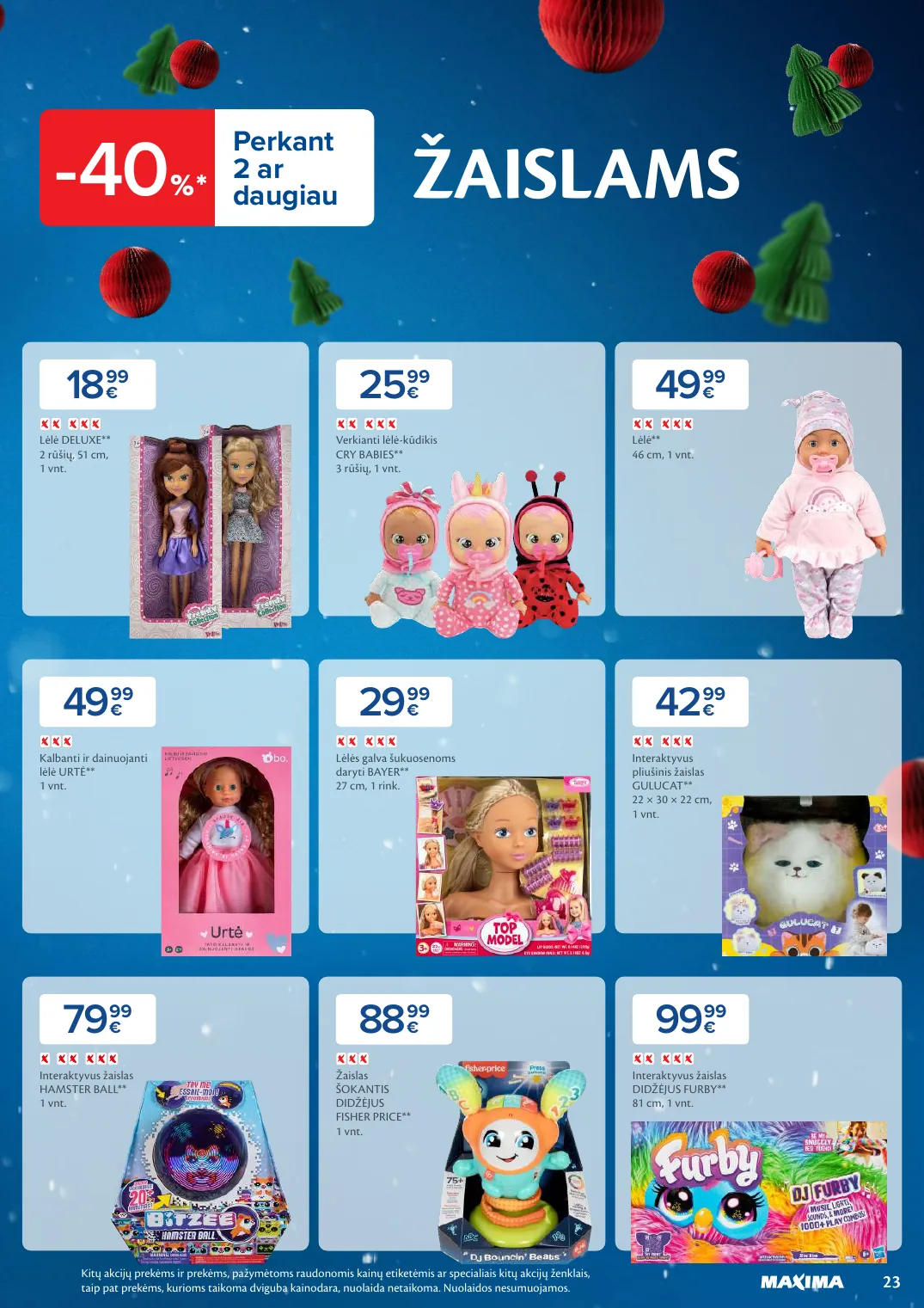 Maxima Daugiau laiko Kalėdoms – p.23