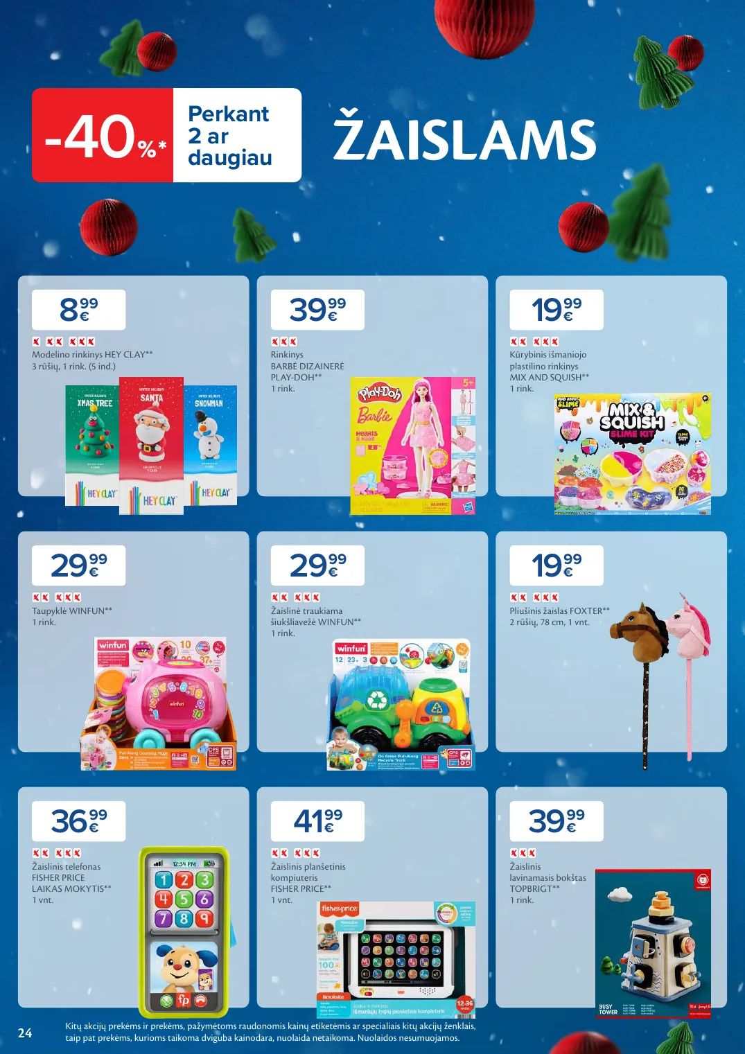 Maxima Daugiau laiko Kalėdoms – p.24