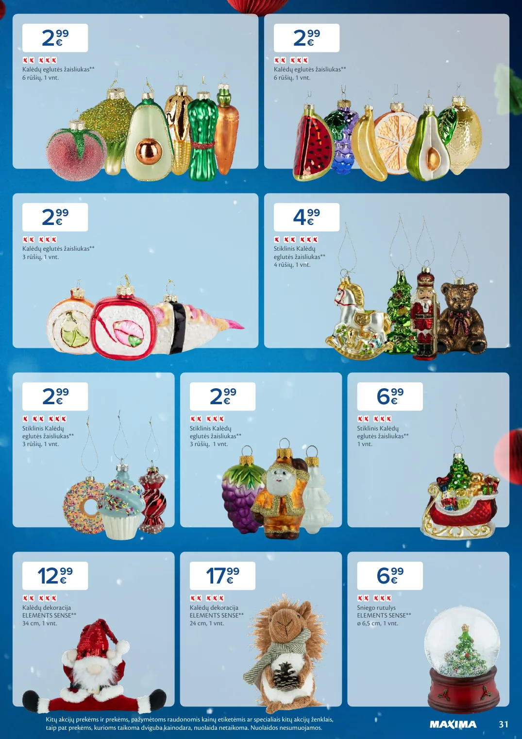 Maxima Daugiau laiko Kalėdoms – p.31