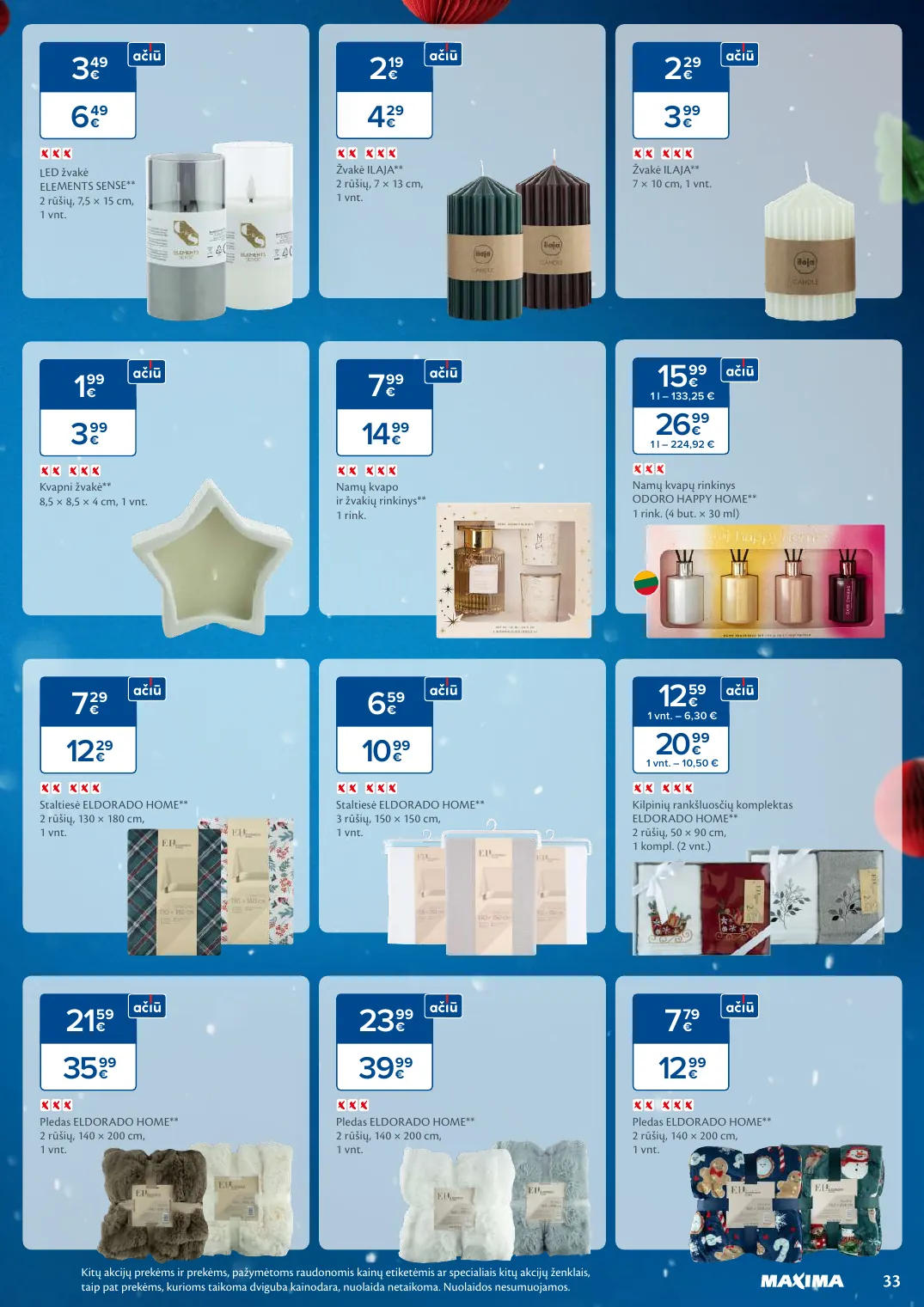 Maxima Daugiau laiko Kalėdoms – p.33