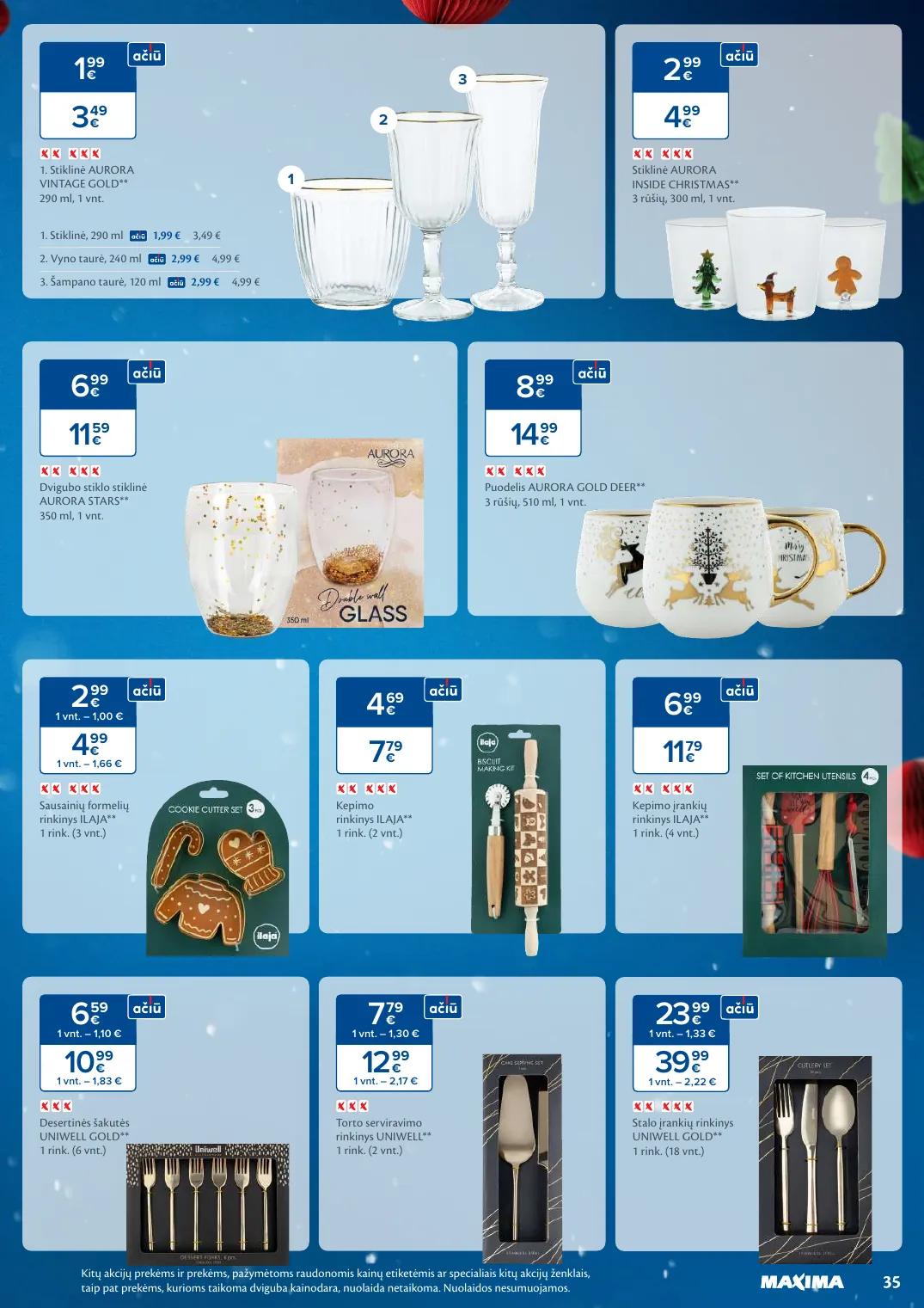 Maxima Daugiau laiko Kalėdoms – p.35