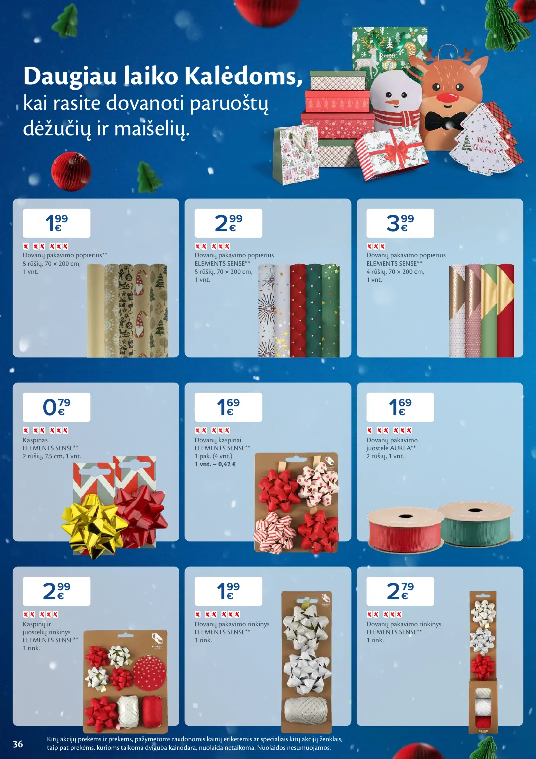 Maxima Daugiau laiko Kalėdoms – p.36