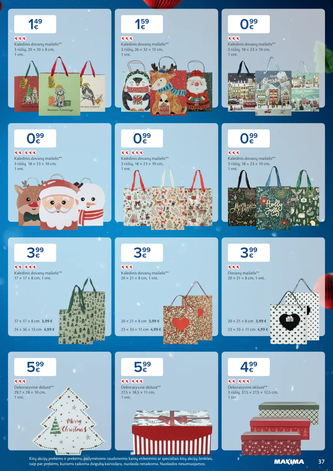 Maxima Daugiau laiko Kalėdoms – p.37