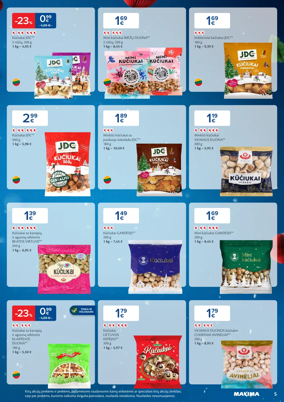 Maxima Daugiau laiko Kalėdoms – p.5