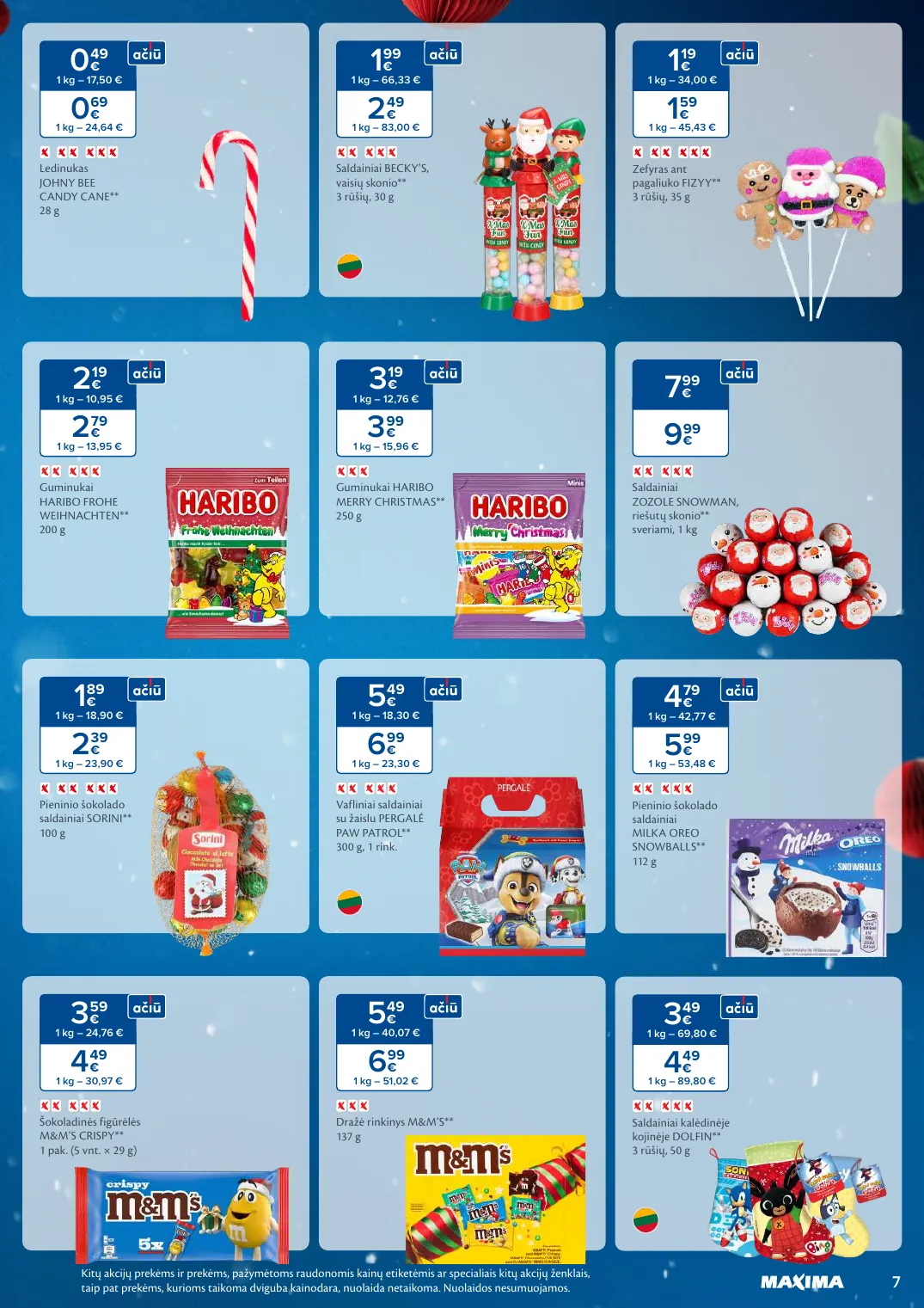 Maxima Daugiau laiko Kalėdoms – p.7