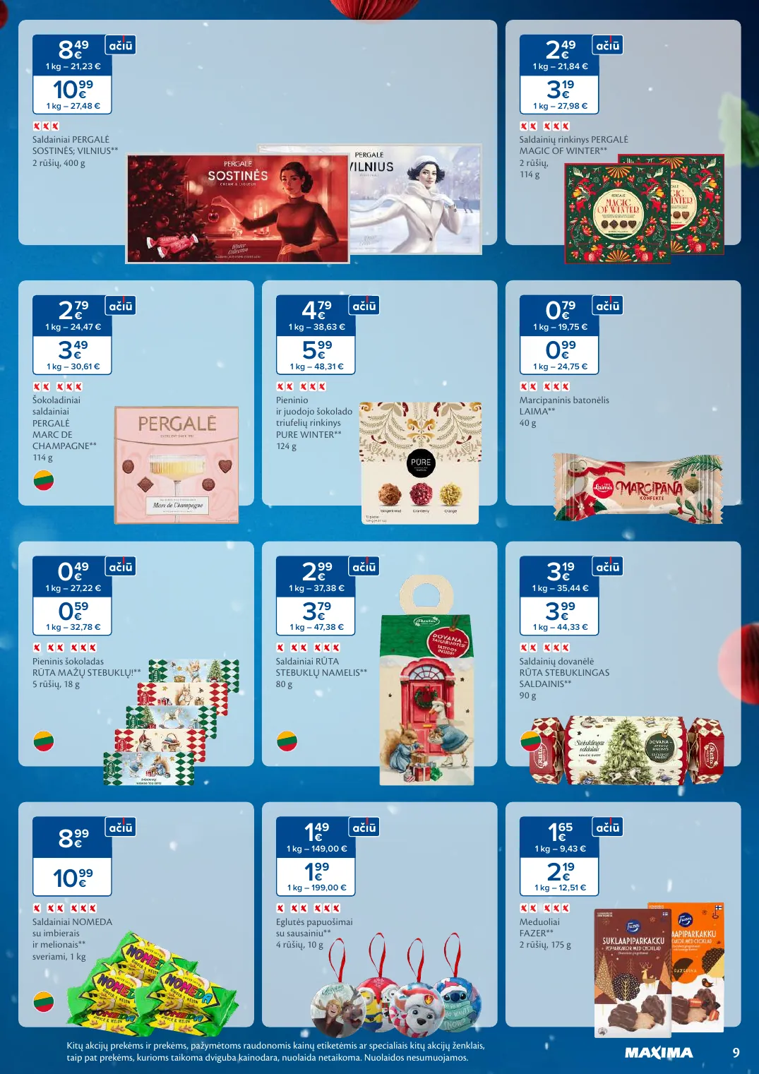 Maxima Daugiau laiko Kalėdoms – p.9