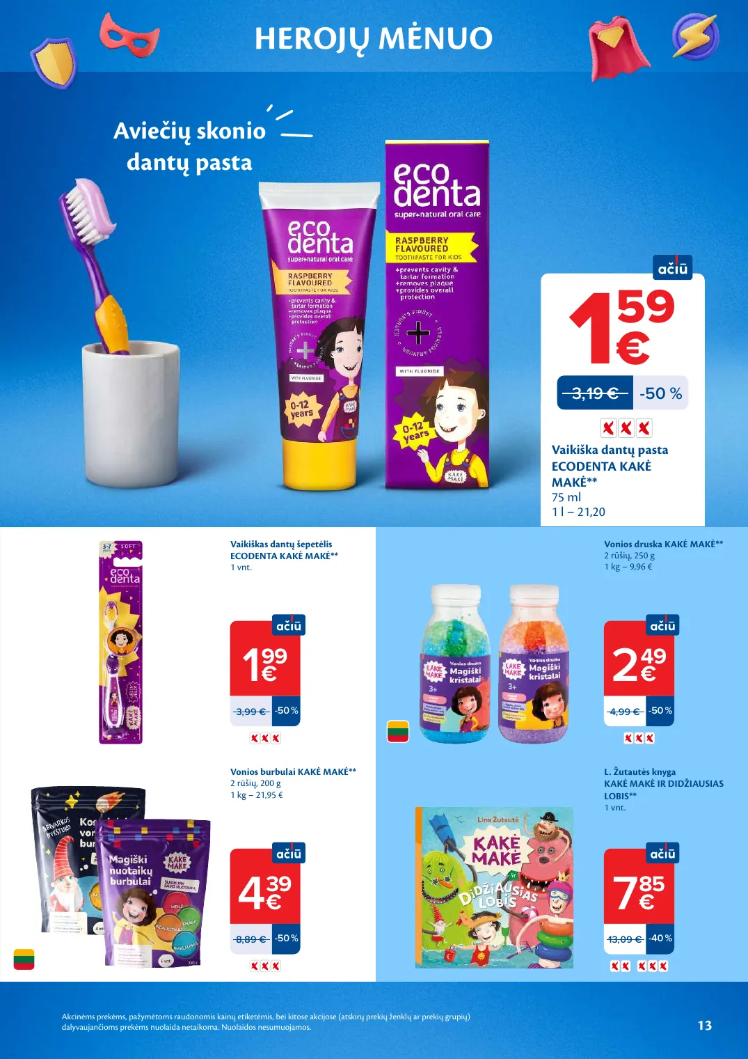 Maxima HEROJŲ MĖNUO – p.13