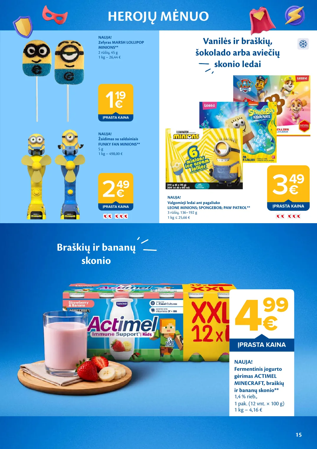 Maxima HEROJŲ MĖNUO – p.15
