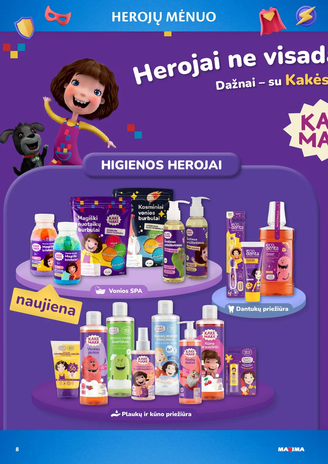 Maxima HEROJŲ MĖNUO – p.8
