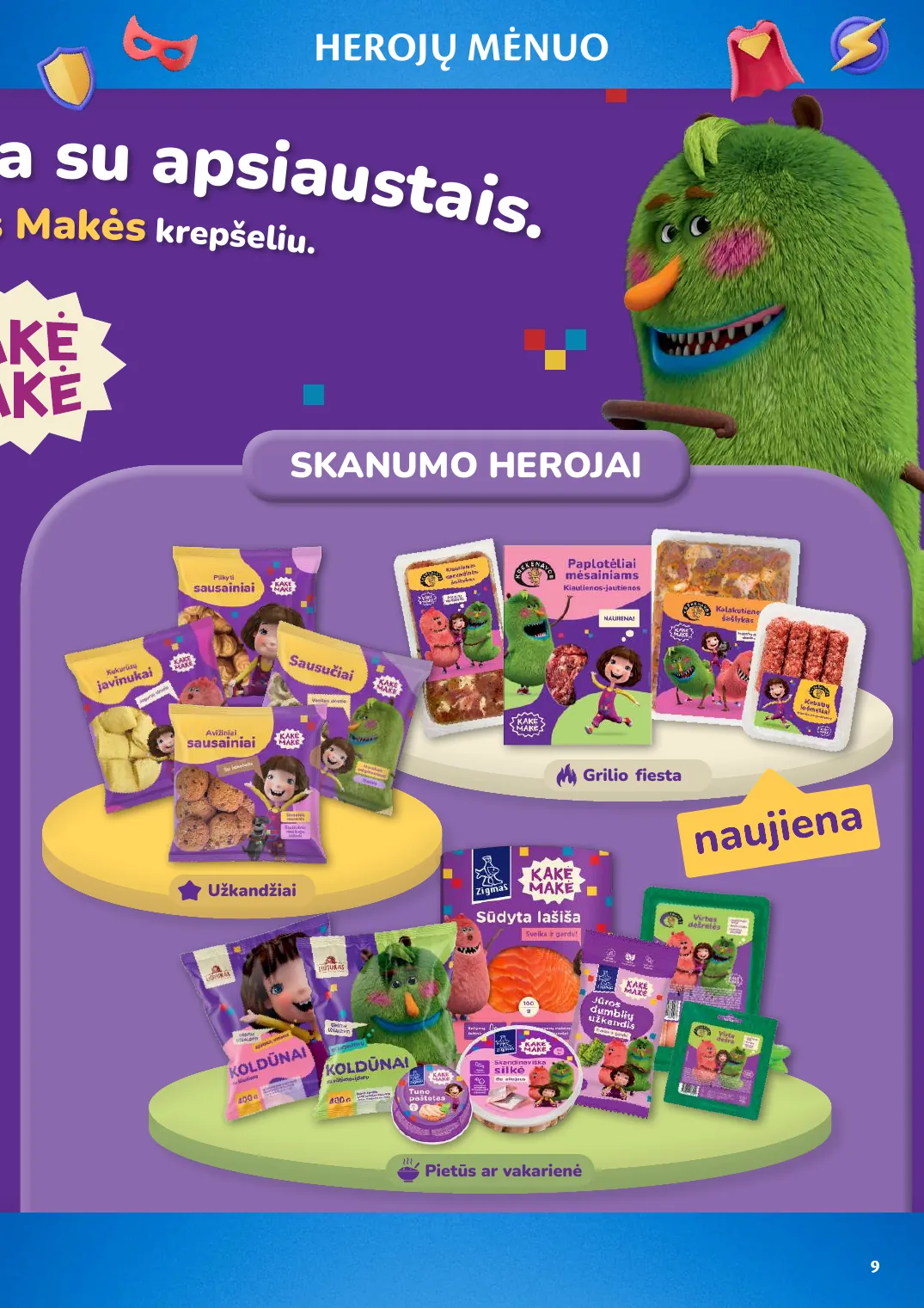 Maxima HEROJŲ MĖNUO – p.9