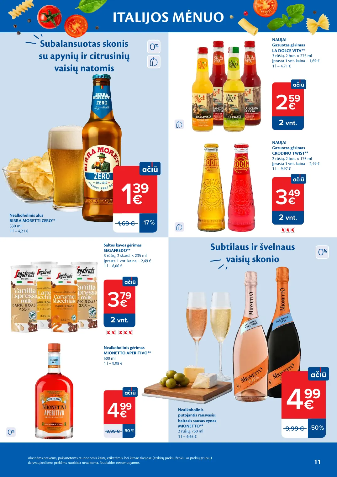 Maxima ITALIJOS MĖNUO – p.11