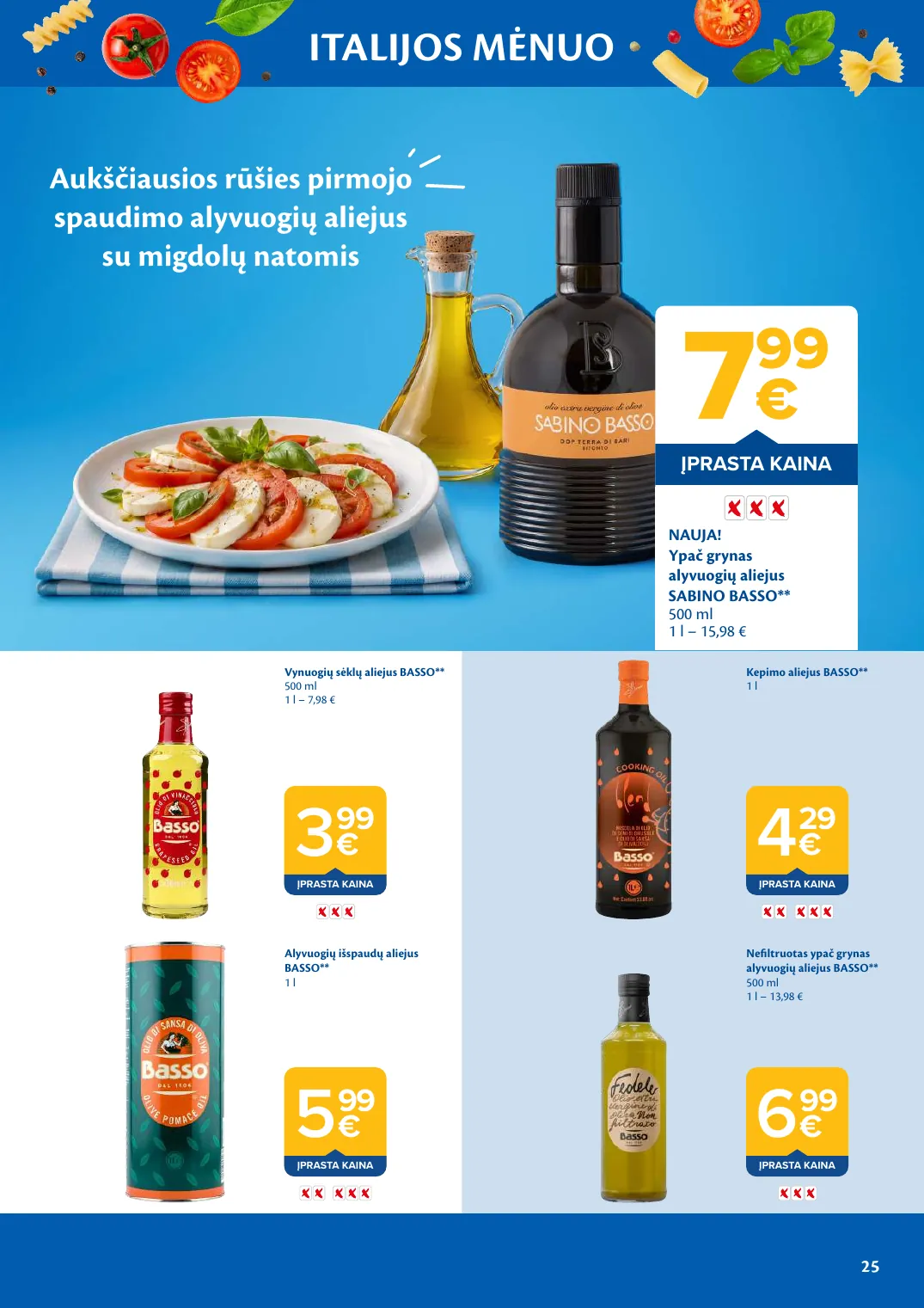 Maxima ITALIJOS MĖNUO – p.25