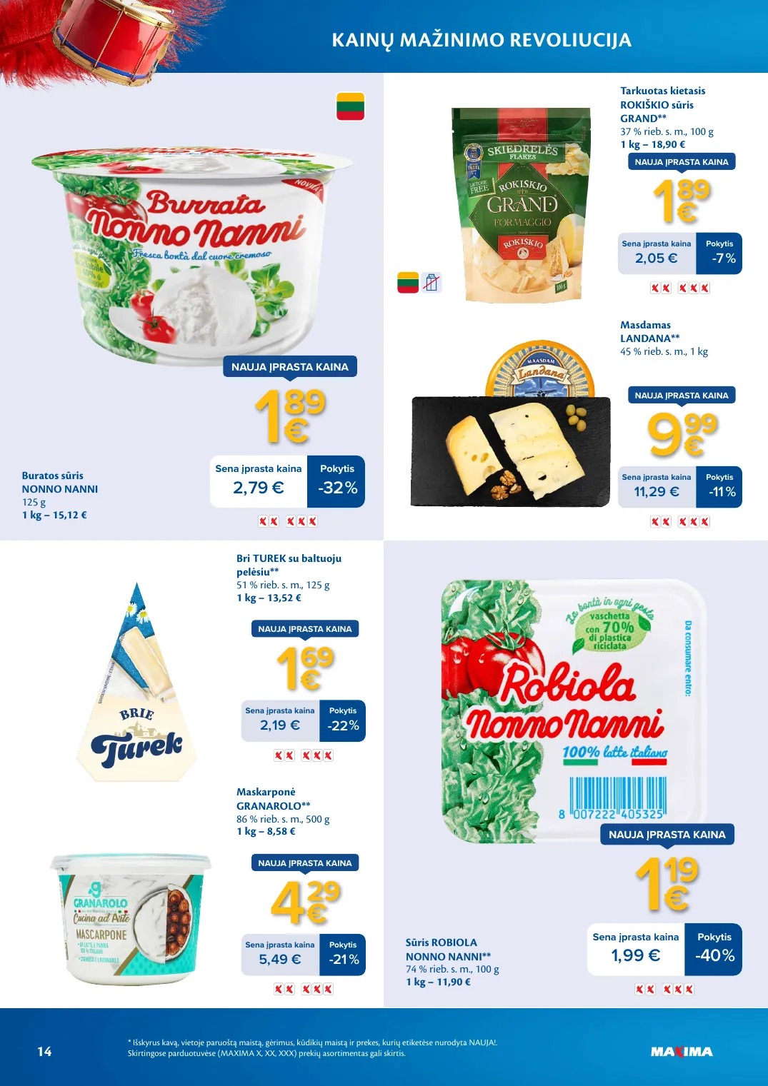 Maxima Kainų mažinimo revoliucija – p.14