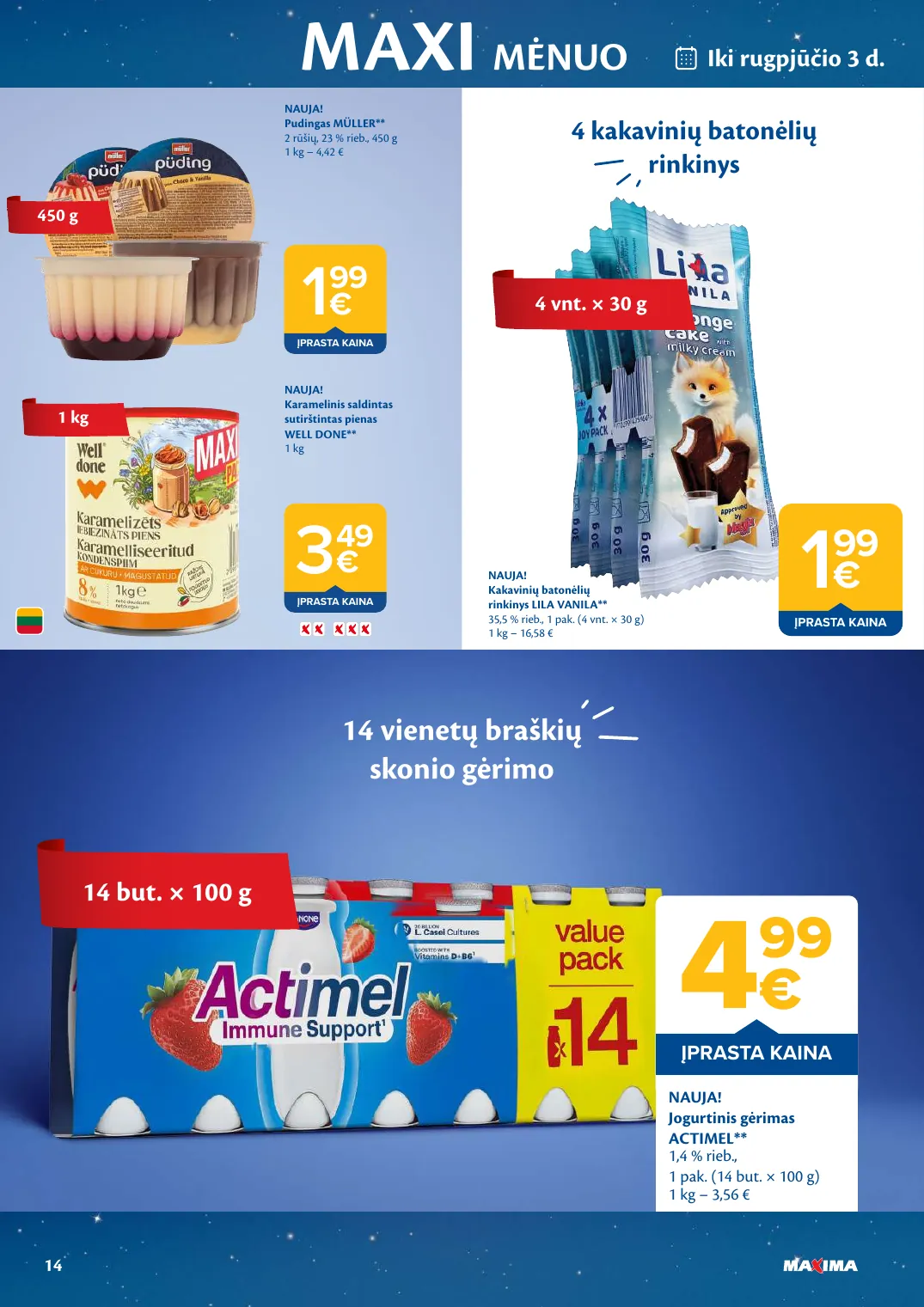 Maxima MAXI MĖNUO – p.14