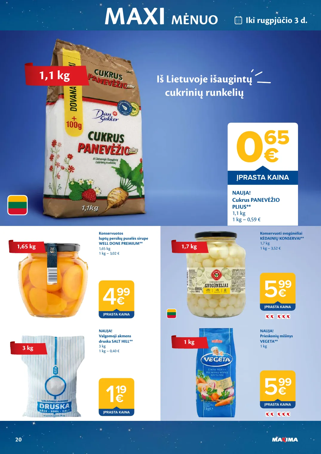 Maxima MAXI MĖNUO – p.20