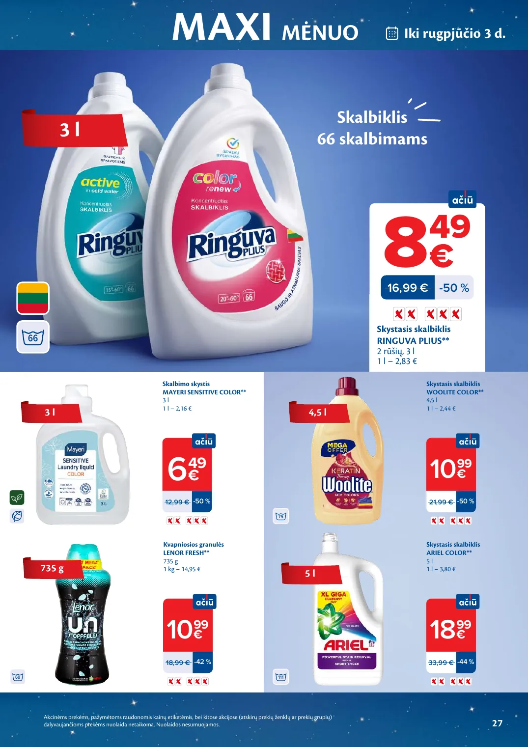 Maxima MAXI MĖNUO – p.27