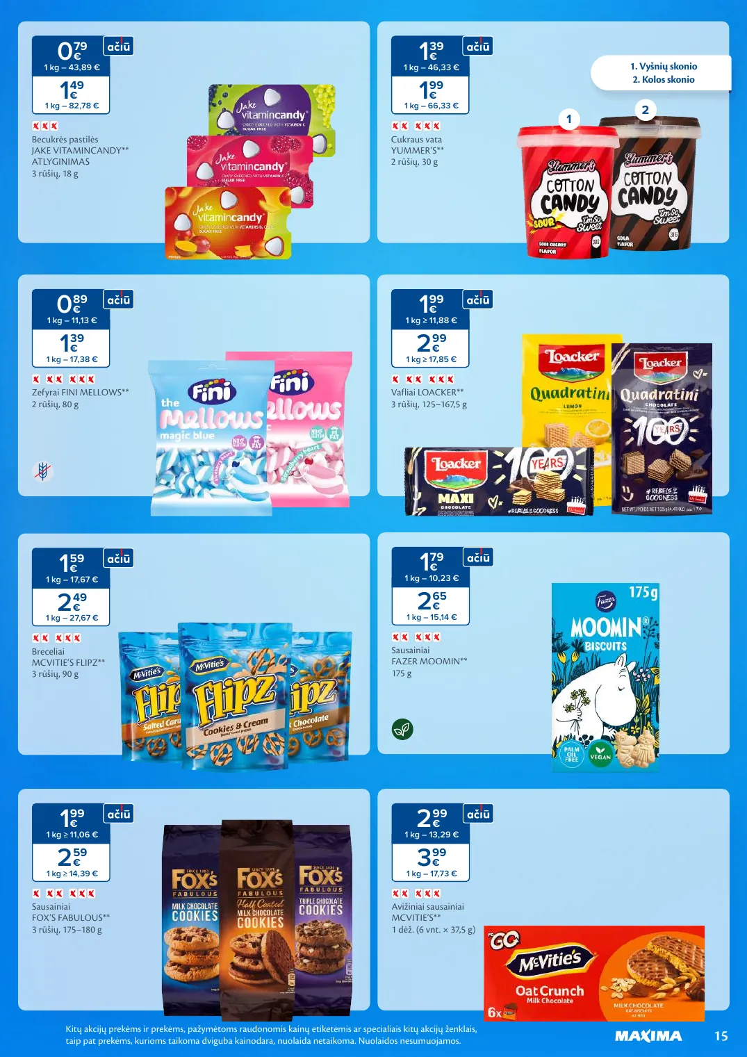 Maxima SALDUMYNŲ IR UŽKANDŽIŲ MĖNUO – p.15