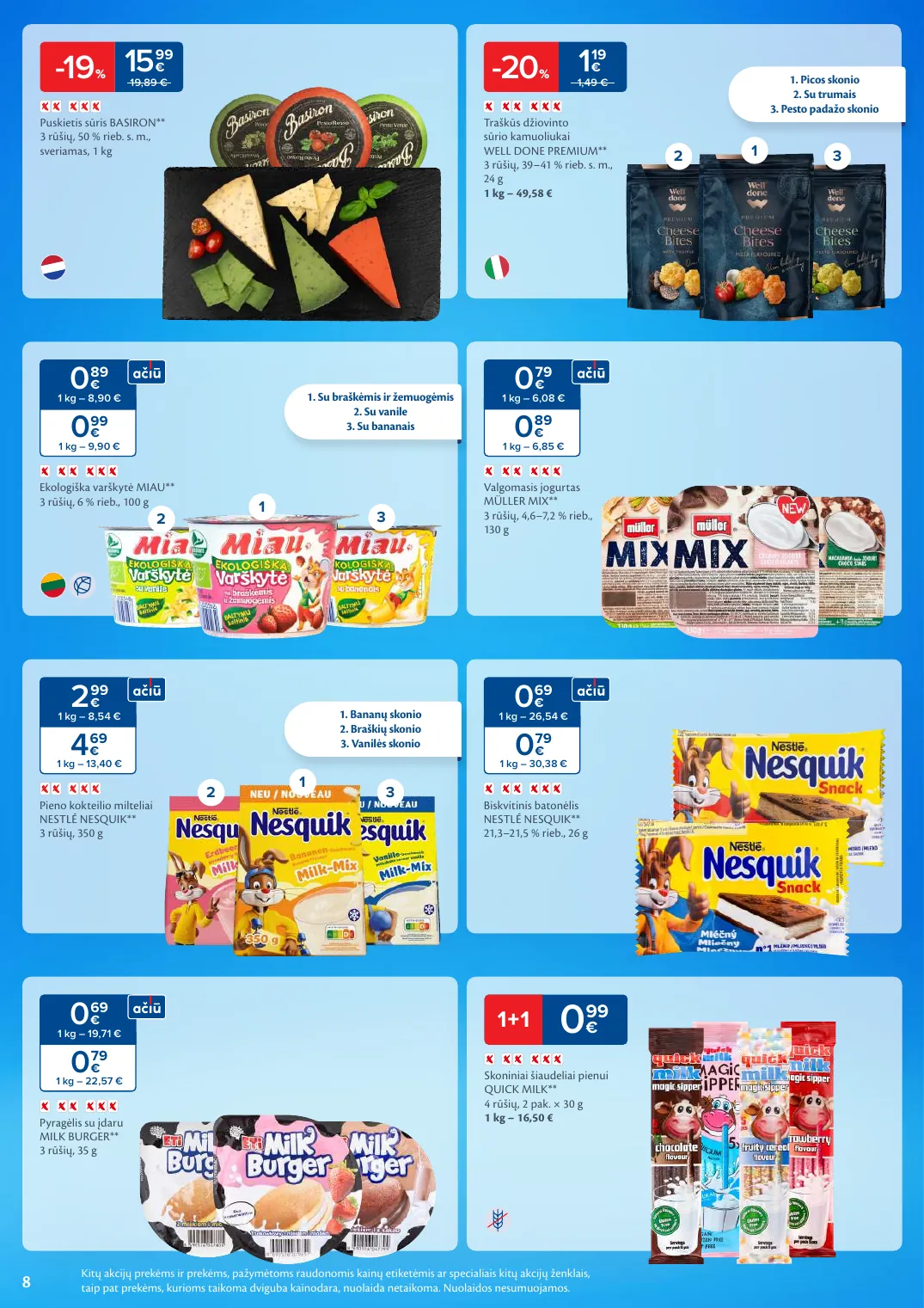 Maxima SALDUMYNŲ IR UŽKANDŽIŲ MĖNUO – p.8
