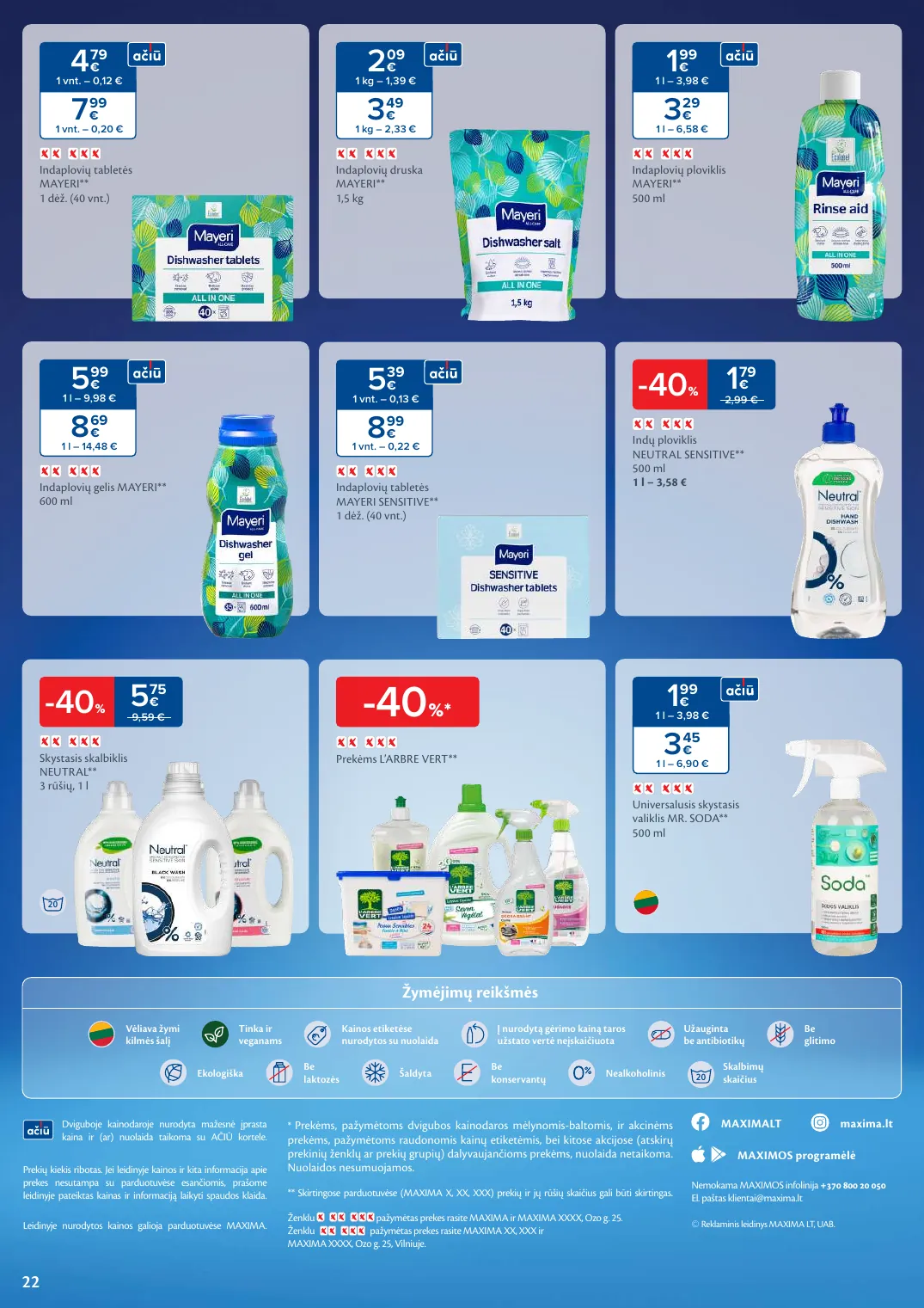 Maxima SVEIKUOLIŲ MĖNUO – p.22