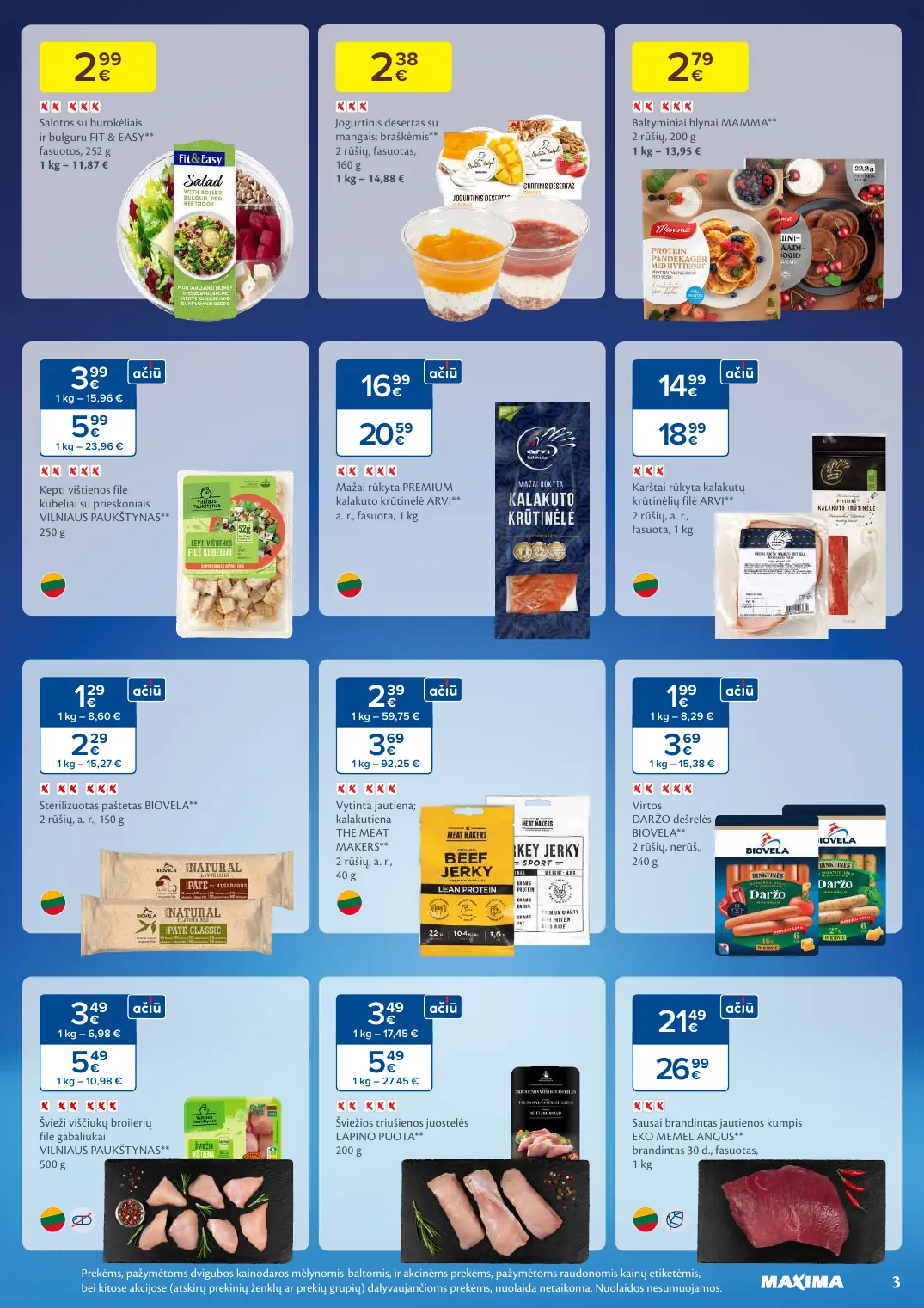 Maxima SVEIKUOLIŲ MĖNUO – p.3