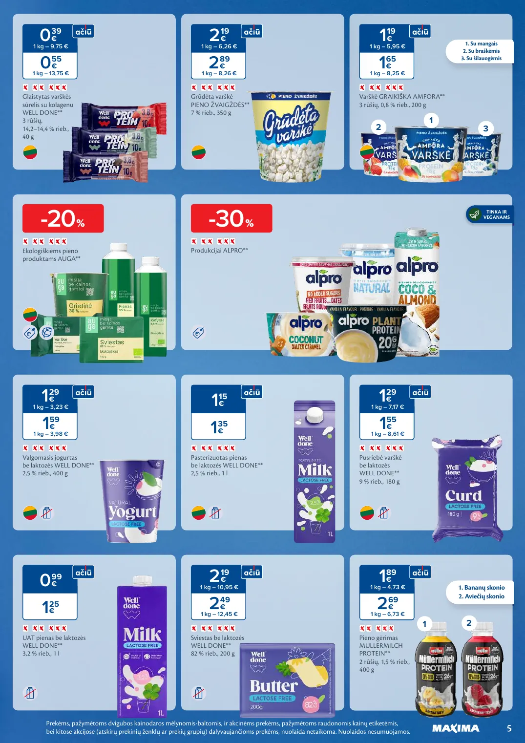 Maxima SVEIKUOLIŲ MĖNUO – p.5