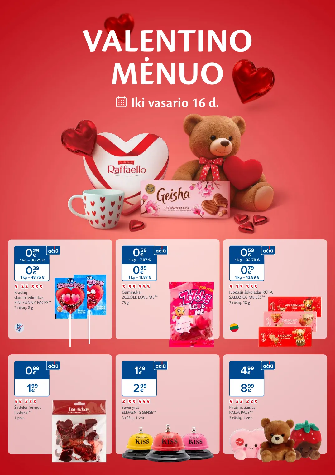 Maxima VALENTINO MĖNUO – p.1