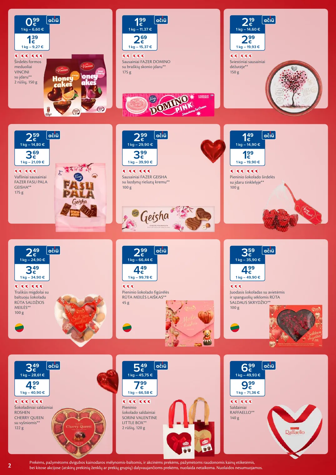 Maxima VALENTINO MĖNUO – p.2