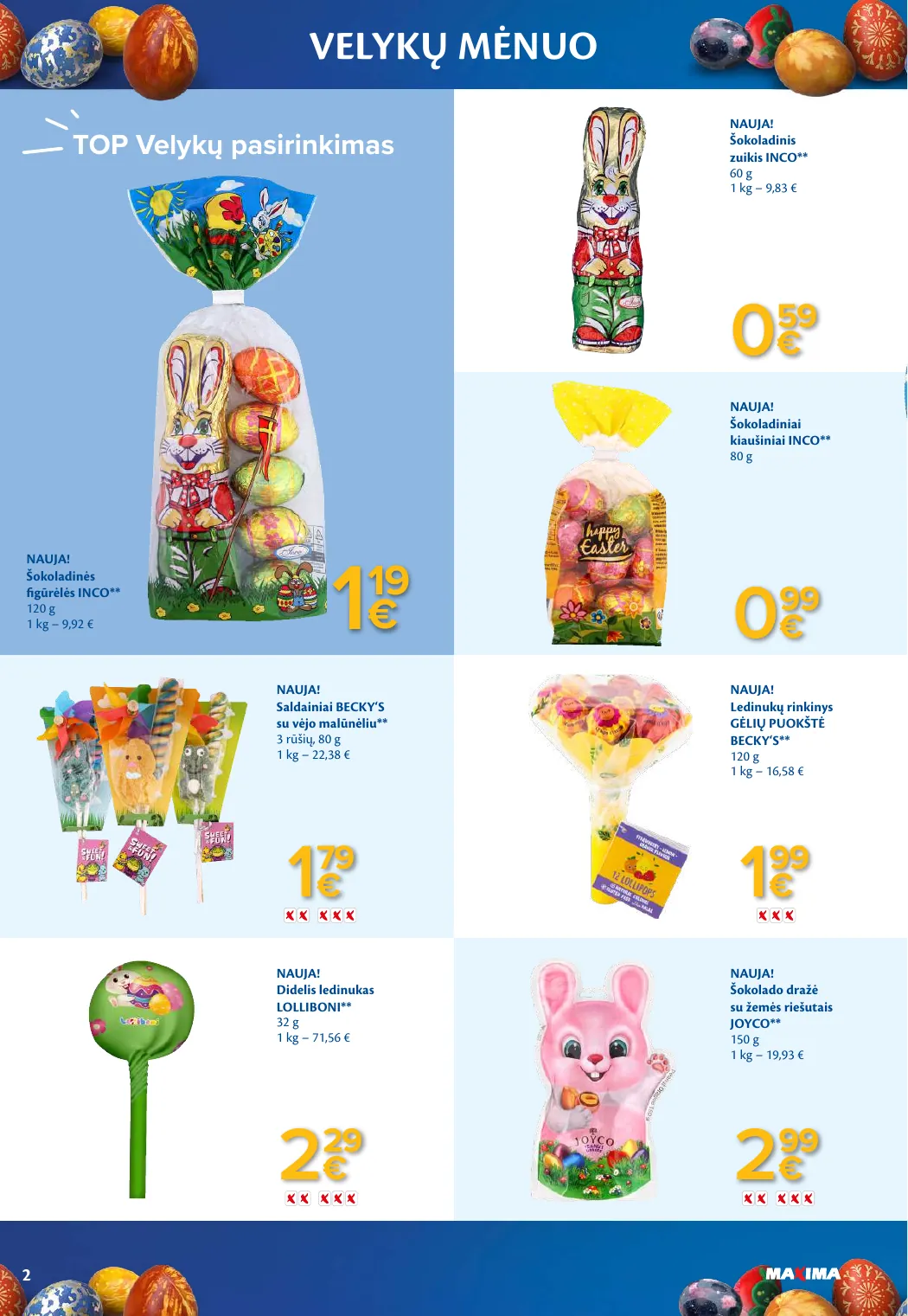 Maxima VELYKŲ MĖNUO – p.2