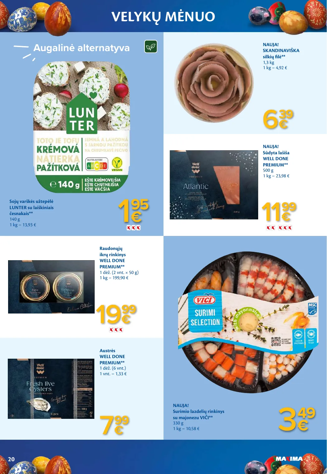 Maxima VELYKŲ MĖNUO – p.20