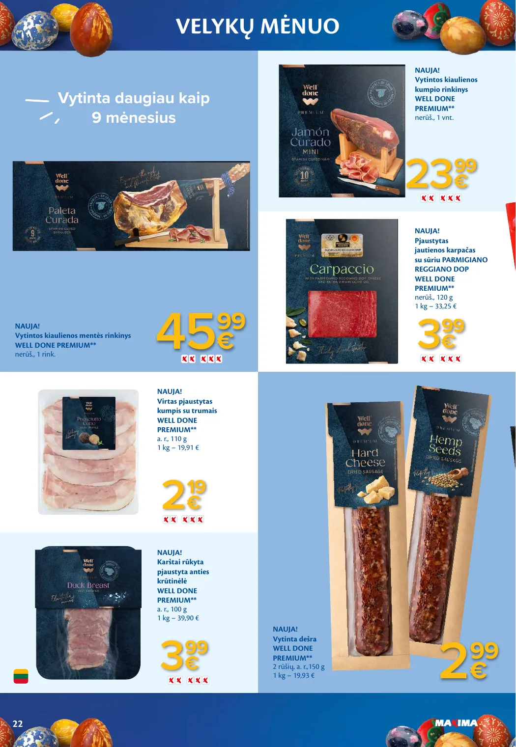 Maxima VELYKŲ MĖNUO – p.22