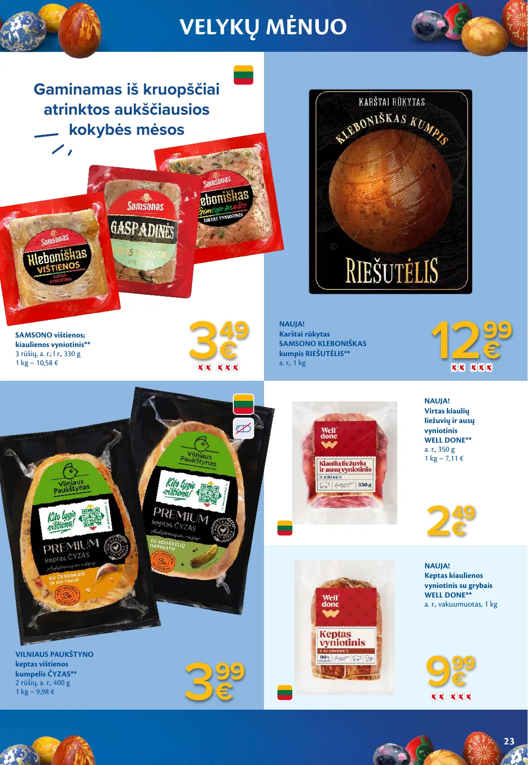 Maxima VELYKŲ MĖNUO – p.23