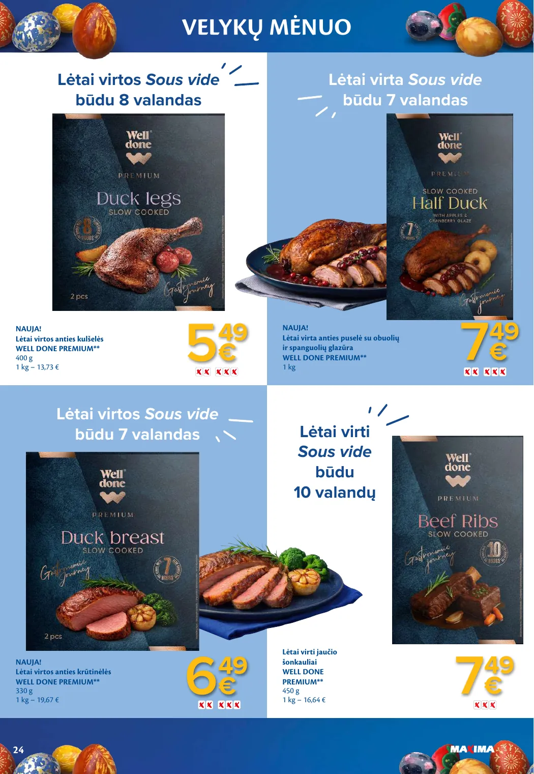 Maxima VELYKŲ MĖNUO – p.24