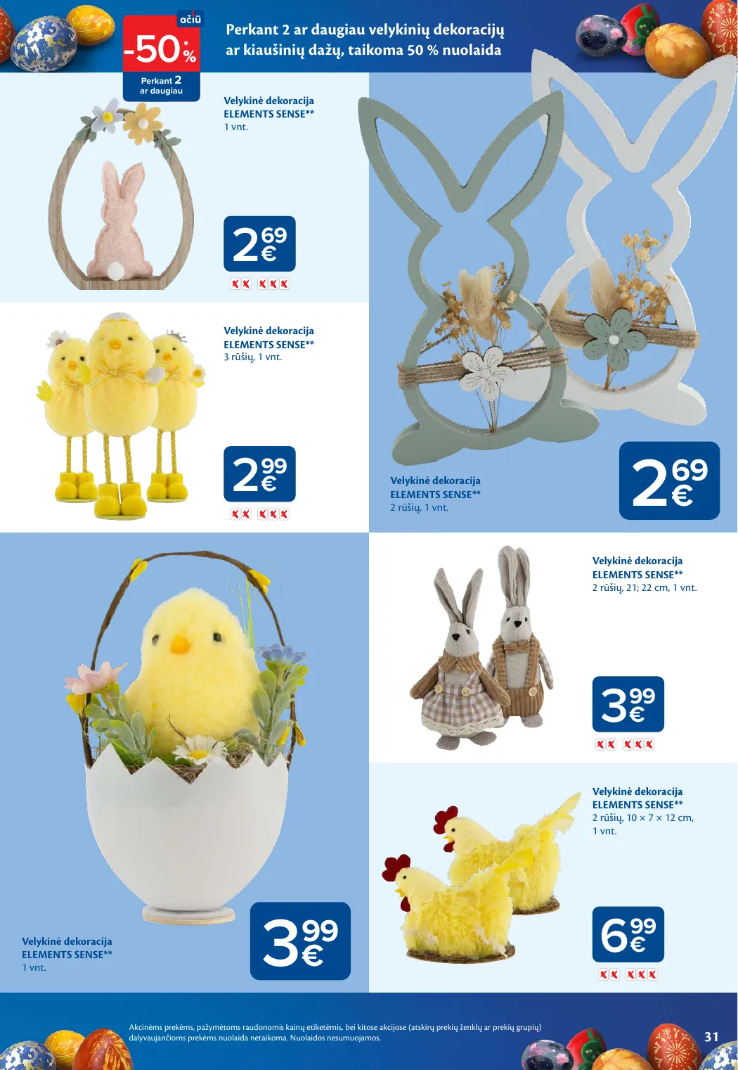 Maxima VELYKŲ MĖNUO – p.31