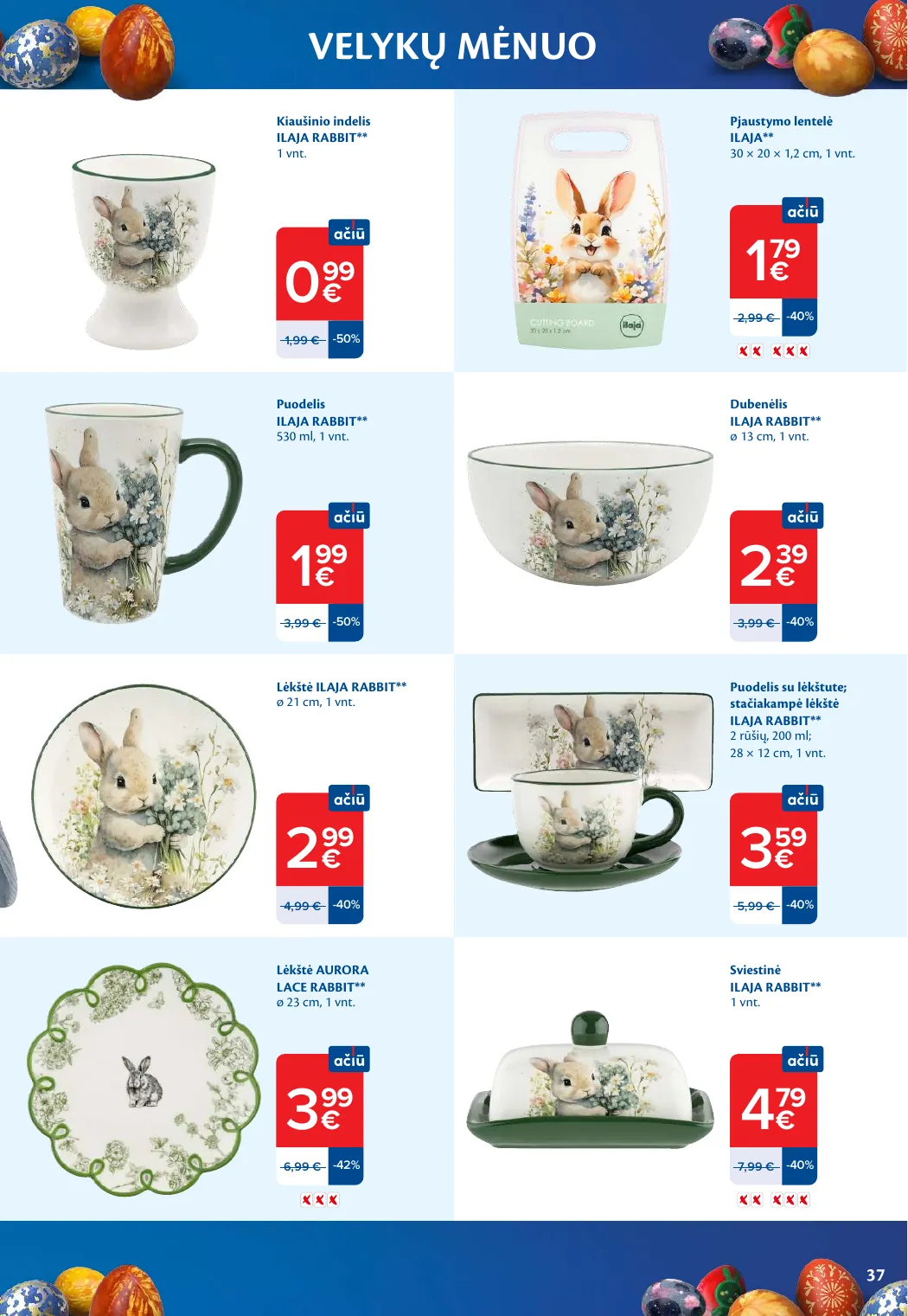 Maxima VELYKŲ MĖNUO – p.37