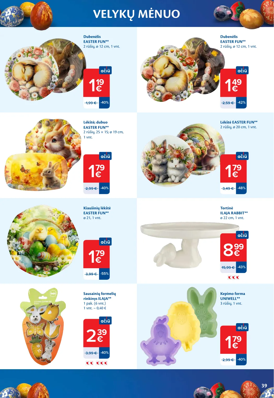 Maxima VELYKŲ MĖNUO – p.39